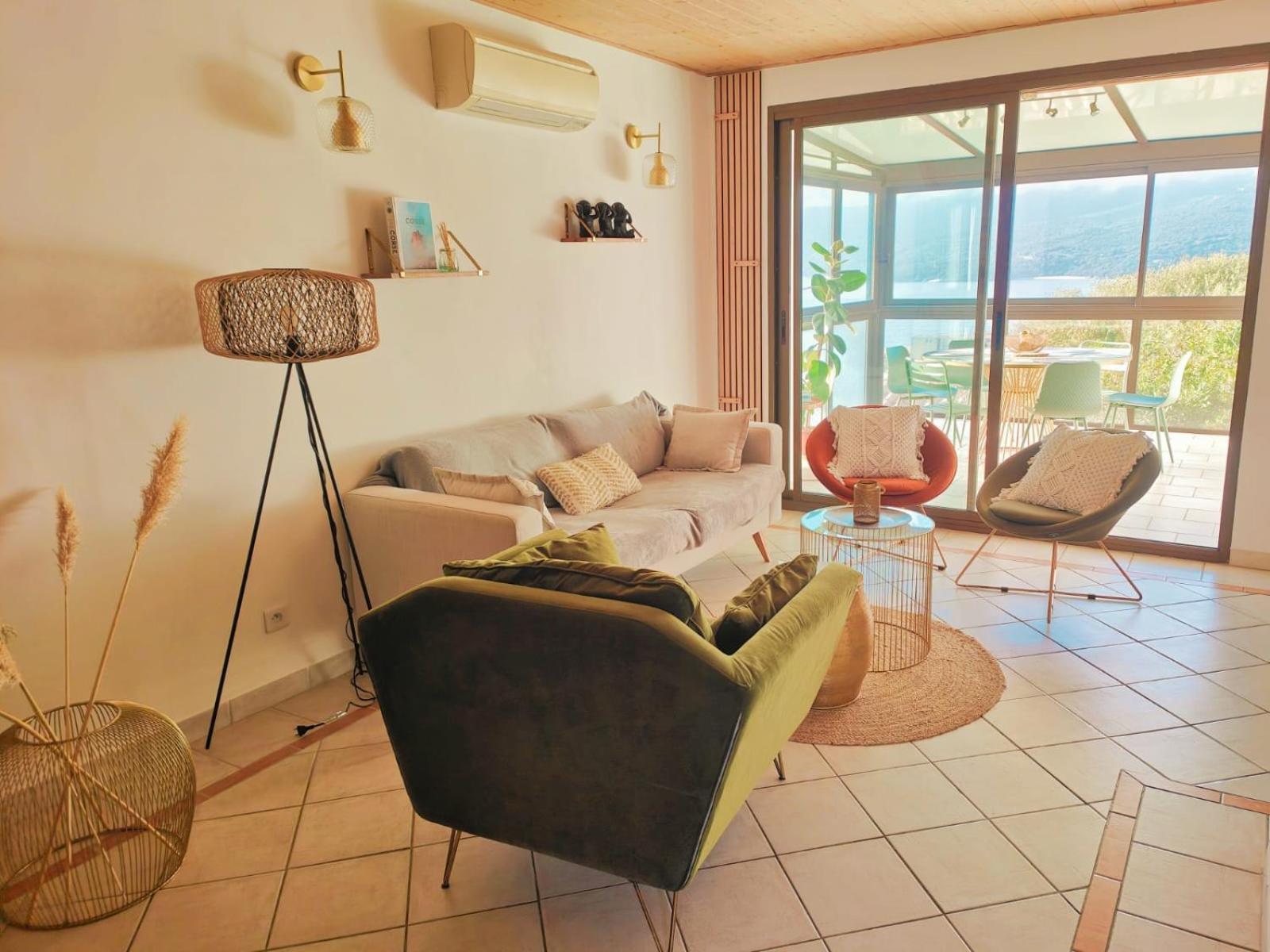 Charmante Petite Maison Magnifique Vue Mer Propriano  Ngoại thất bức ảnh